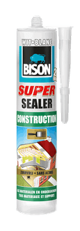 Super silicone construction 290 ml wit