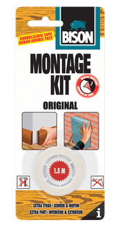 Montagekit tape original 1,5 m kaart