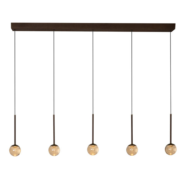 Lucide CALINA dimbare LED-hanglamp 2 W, 2200–3300 K, koffie