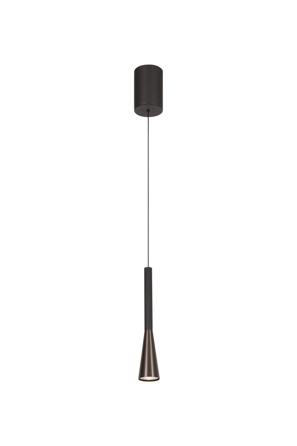 Lucide JOAKIM dimbare LED-hanglamp Ø 7,7 cm, 7 W, 2700–4000 K, koffie