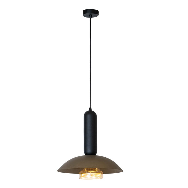 Lucide GRANTHAM hanglamp Ø 40 cm, E27, koffie
