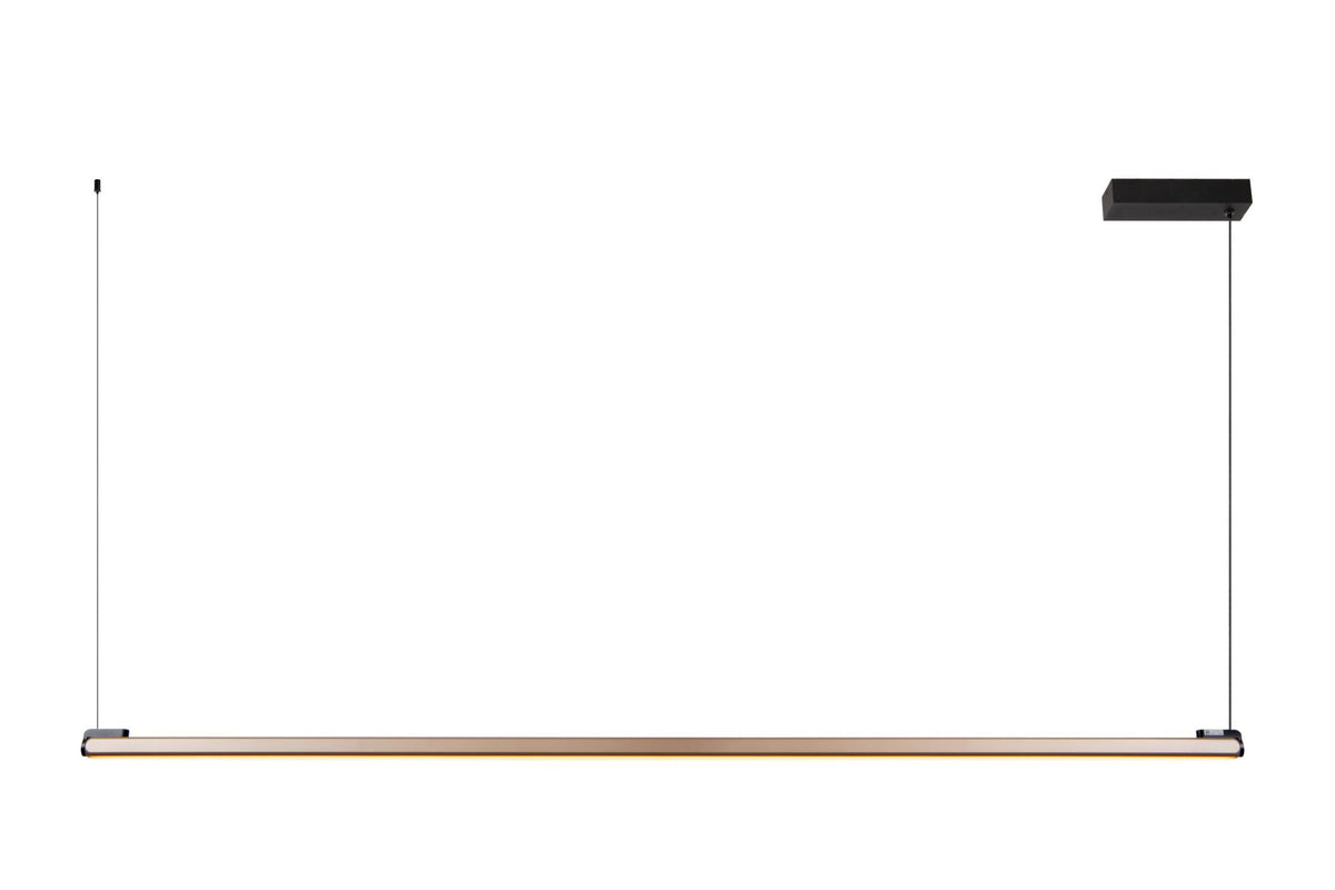 Lucide BRAGA dimbare LED-hanglamp met bewegingssensor 36 W, 2700–4000 K, koffie