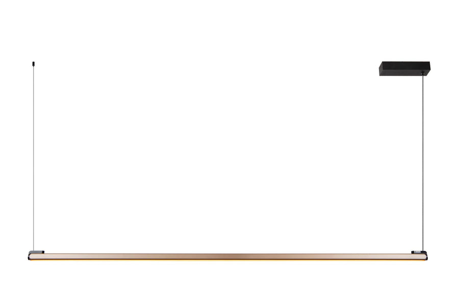 Lucide BRAGA dimbare LED-hanglamp met bewegingssensor 36 W, 2700–4000 K, koffie
