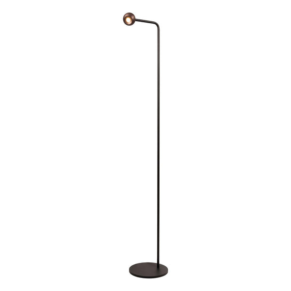 Lucide MONTANA dimbare LED-vloerlamp 6,3 W, koffie