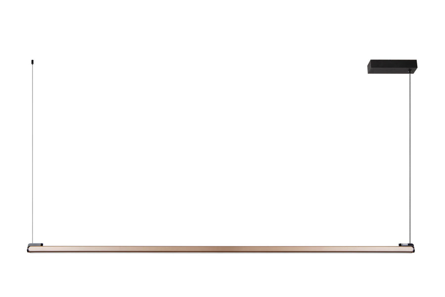 Lucide BRAGA dimbare LED-hanglamp met bewegingssensor 36 W, 2700–4000 K, koffie