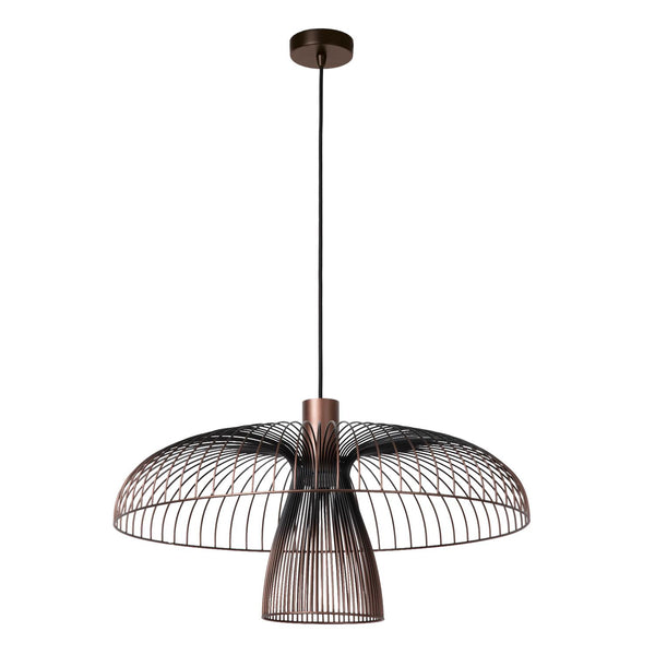Lucide NIGELLA hanglamp Ø 60 cm, GU10, koffie