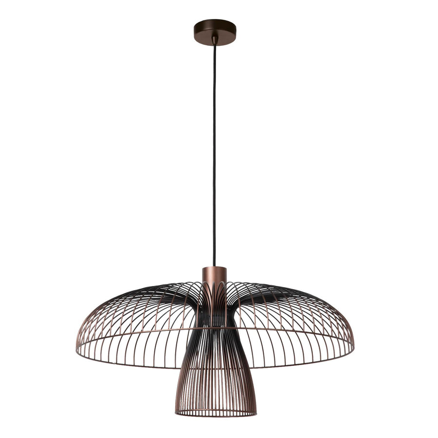 Lucide NIGELLA hanglamp Ø 60 cm, GU10, koffie