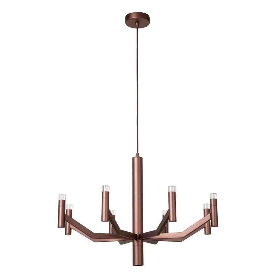 Lucide WELLINGTON dimbare LED-hanglamp Ø 80 cm, koffie