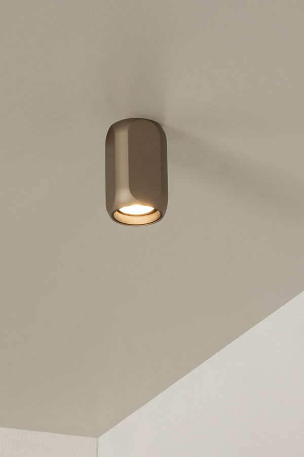 Lucide BRAGA plafondlamp GU10, koffie