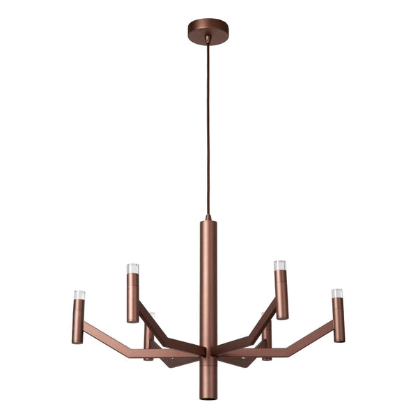 Lucide WELLINGTON dimbare LED-hanglamp Ø 60 cm, koffie