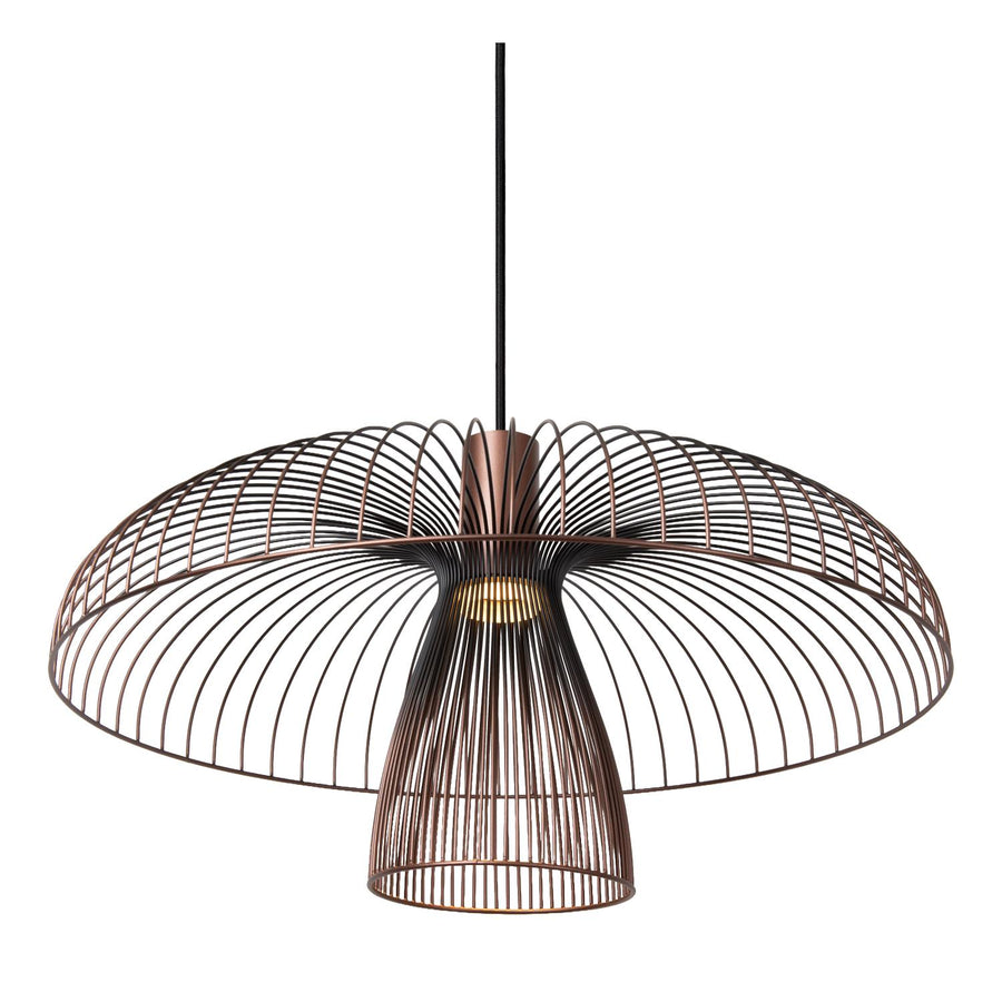 Lucide NIGELLA hanglamp Ø 60 cm, GU10, koffie