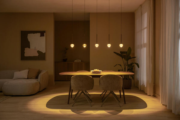 Lucide CALINA dimbare LED-hanglamp 2 W, 2200–3300 K, koffie