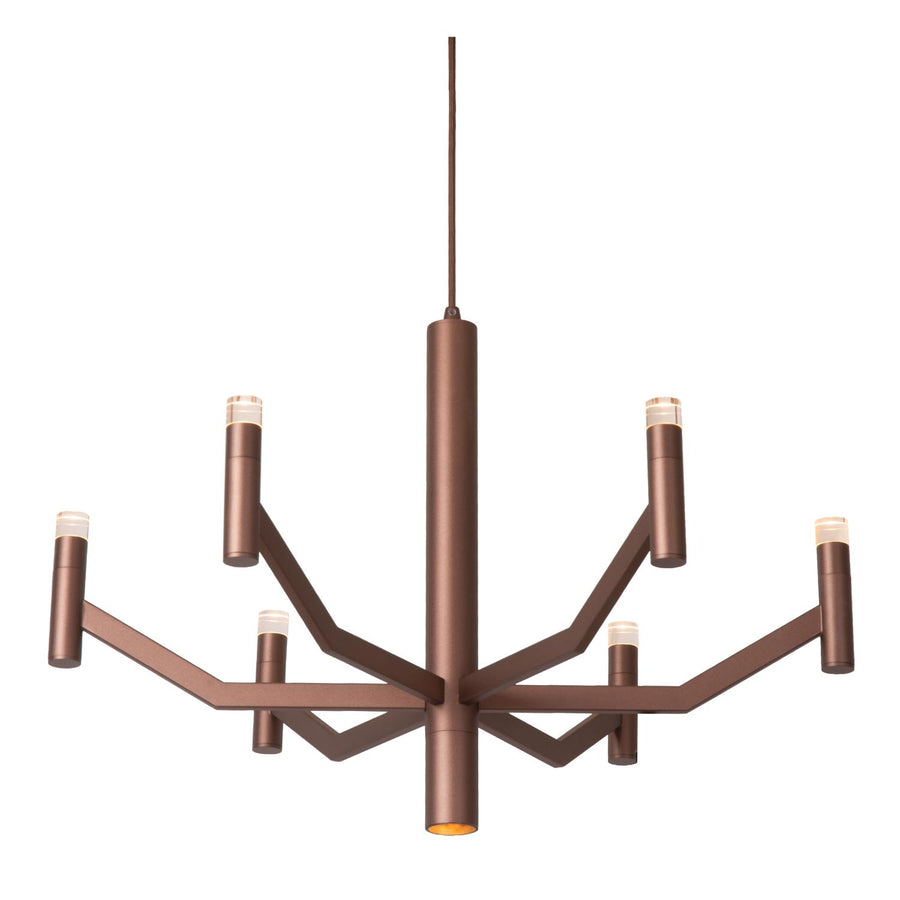 Lucide WELLINGTON dimbare LED-hanglamp Ø 60 cm, koffie