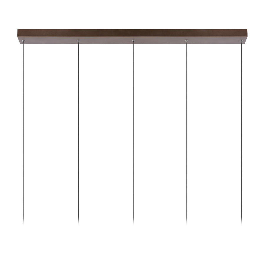 Lucide MARGARY dimbare LED-hanglamp 5 × 4,2 W, koffie