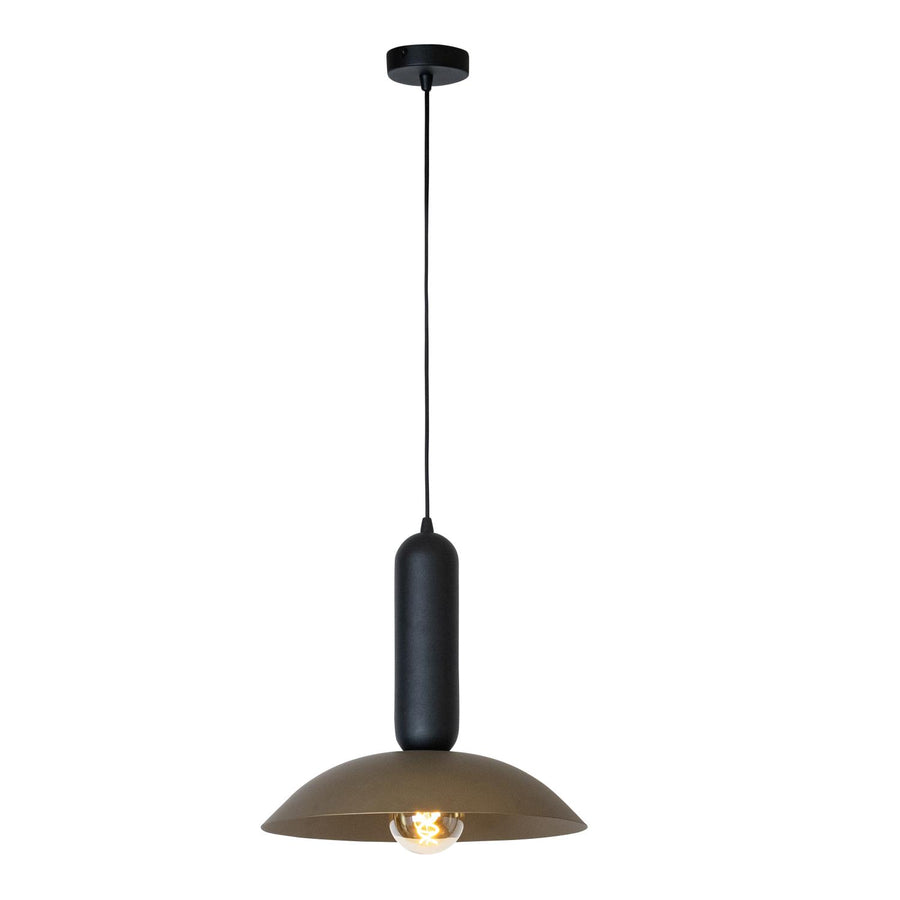 Lucide GRANTHAM hanglamp Ø 40 cm, E27, koffie