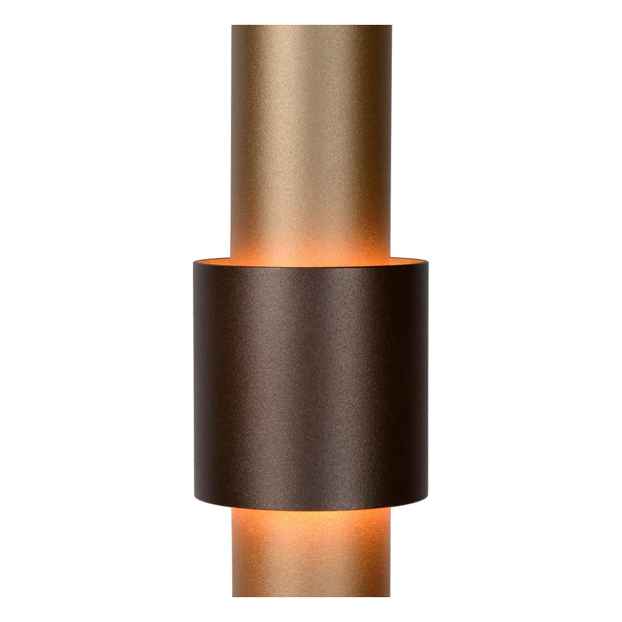 Lucide MARGARY dimbare LED-hanglamp 5 × 4,2 W, koffie