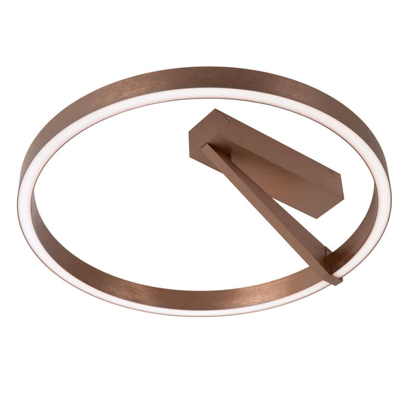 Lucide APPLAUSE dimbare LED-plafondlamp Ø 40 cm, 26 W, 2200–4000 K, koffie