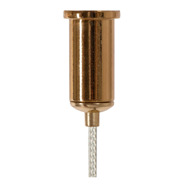 Lucide SLALOM dimbare LED-hanglamp 80 W, 2200–4000 K, koffie