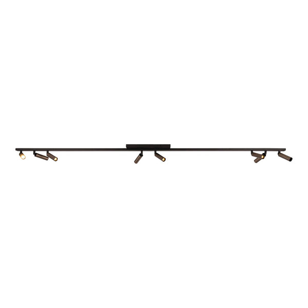 Lucide KEONI plafondspot 8 × G9, koffie