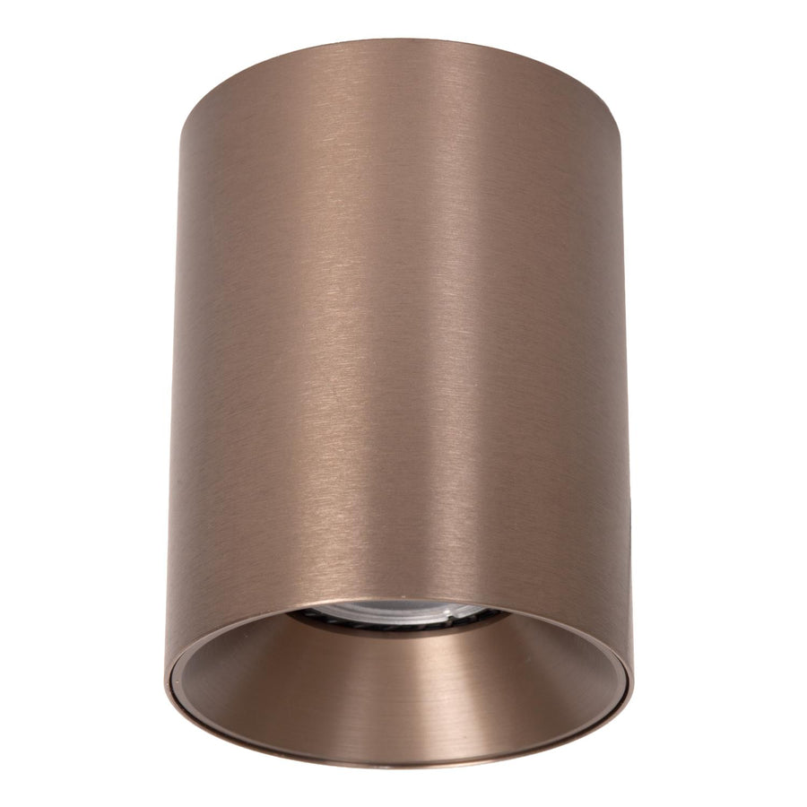 Lucide GERTI plafondspot Ø 8 cm, GU10, koffie