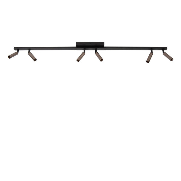 Lucide KEONI plafondspot 6 × G9, koffie