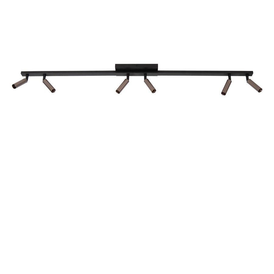 Lucide KEONI plafondspot 6 × G9, koffie