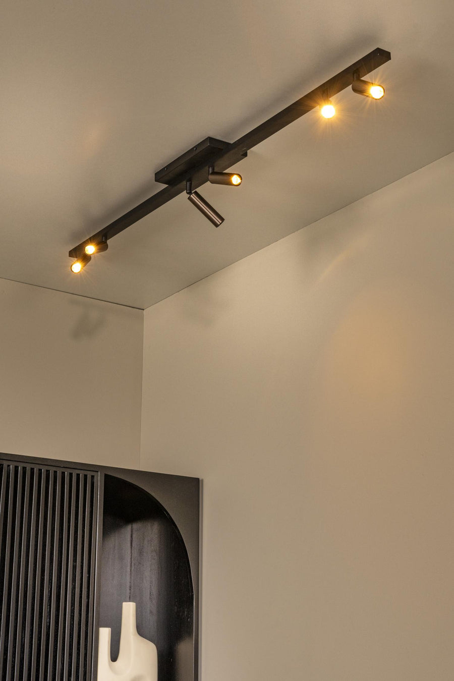 Lucide KEONI plafondspot 6 × G9, koffie
