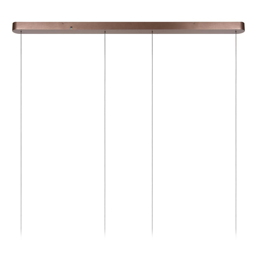 Lucide LIANE dimbare LED-hanglamp 2 × 45 W, 2700–4000 K, roestbruin