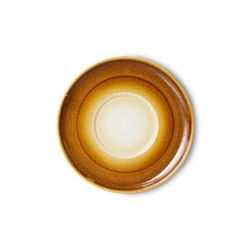 70S CeramSaucers Big Sur, brown orange