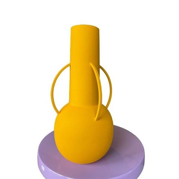 Vase Roman Moring - Geel