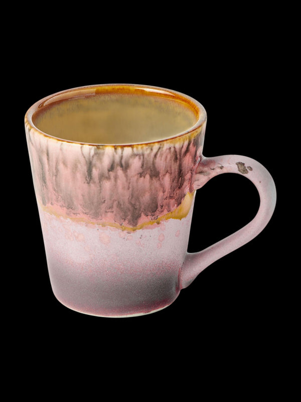 Espressomok 70s ceramics retro roze