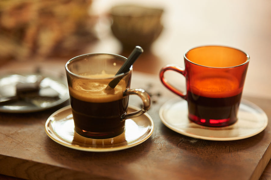 Koffiekop 70s glassware mud