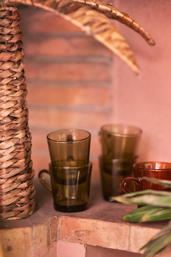 Koffiekop 70s glassware mud