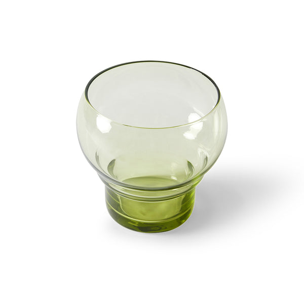 Glas bulb 70s glassware mint