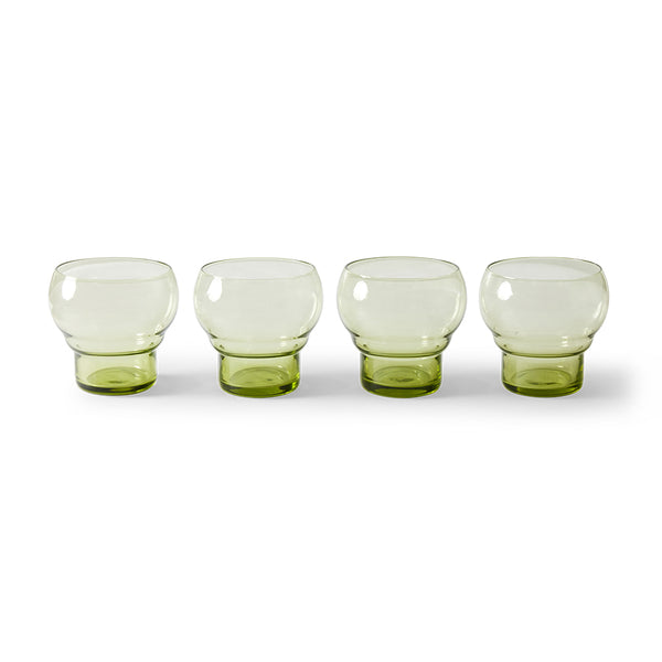 Glas bulb 70s glassware mint