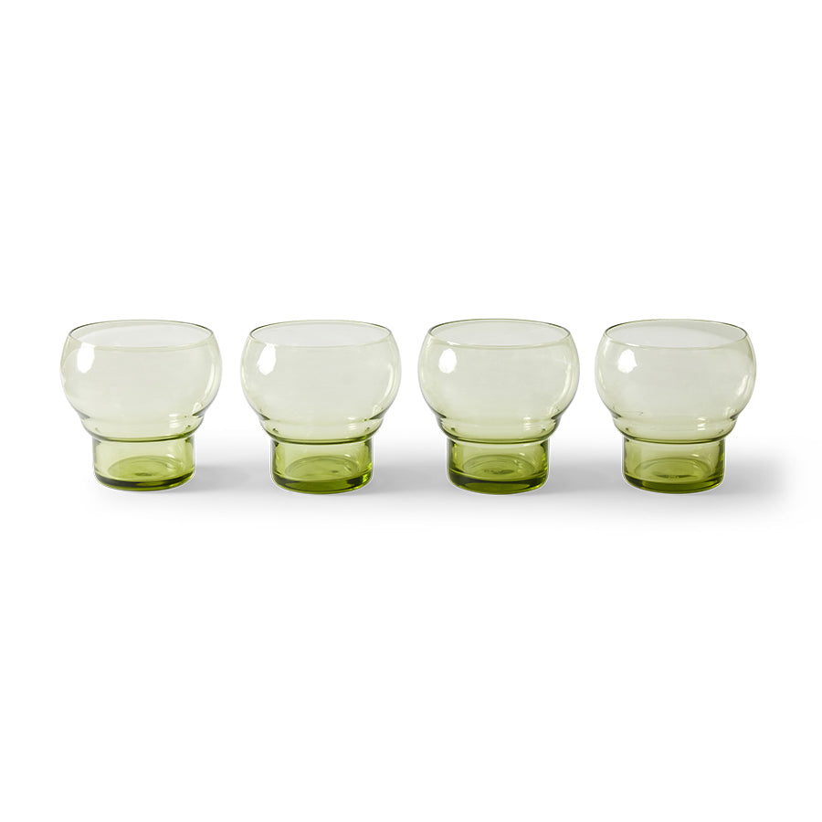 Glas bulb 70s glassware mint