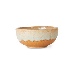 Kom XS 70s ceramics marine oranje
