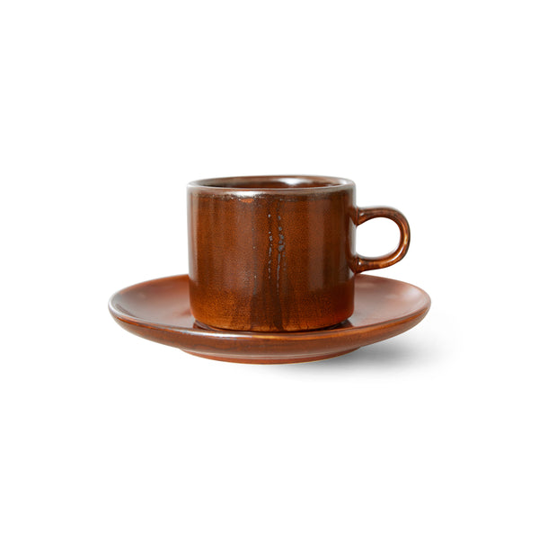 Koffiekop Chef ceramics oranje