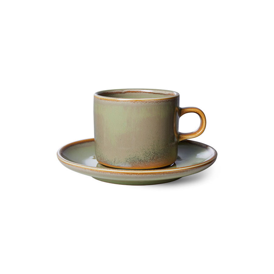Koffiekop Chef ceramics groen