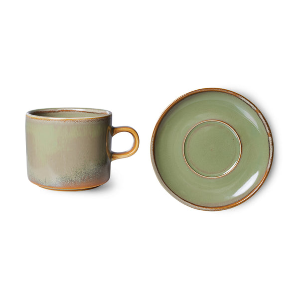 Koffiekop Chef ceramics groen