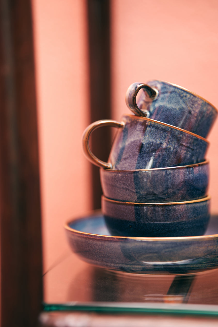 Koffiekop Chef ceramics blauw
