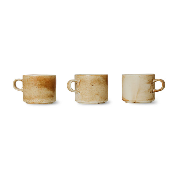 Koffiekop Chef ceramics creme/bruin