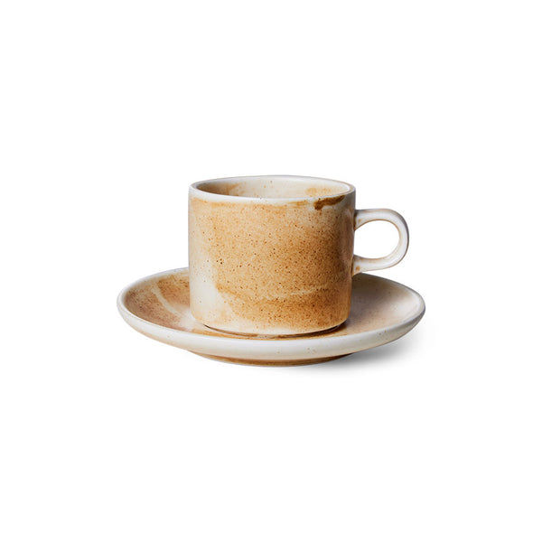 Schotel Chaf ceramics creme/bruin