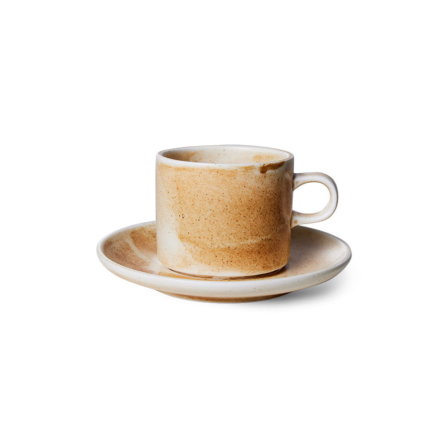 Schotel Chaf ceramics creme/bruin