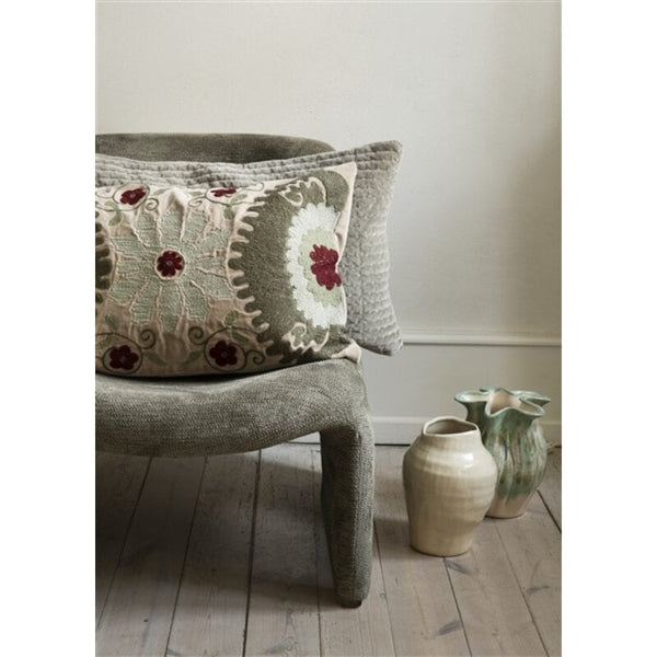 Suzani embroidered cushion cover incl. 40x60 cushion filler
