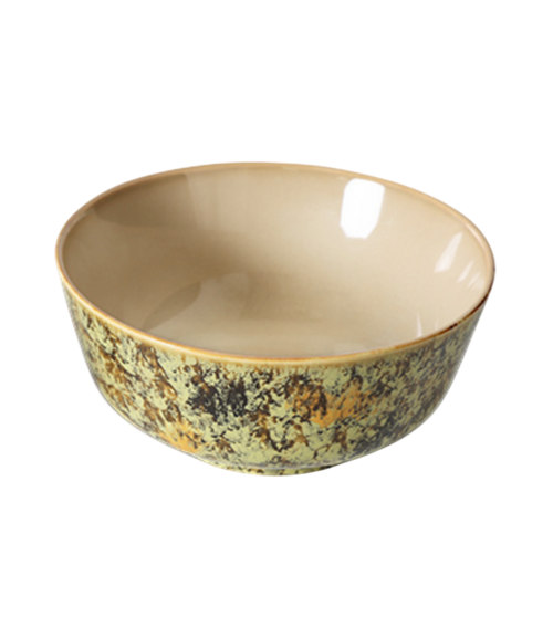 70s ceramics ramen bowl Ascend groen