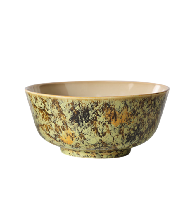 70s ceramics ramen bowl Ascend groen