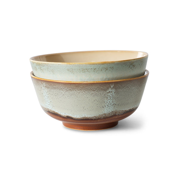 Ramenkom 70s ceramics verge bruin