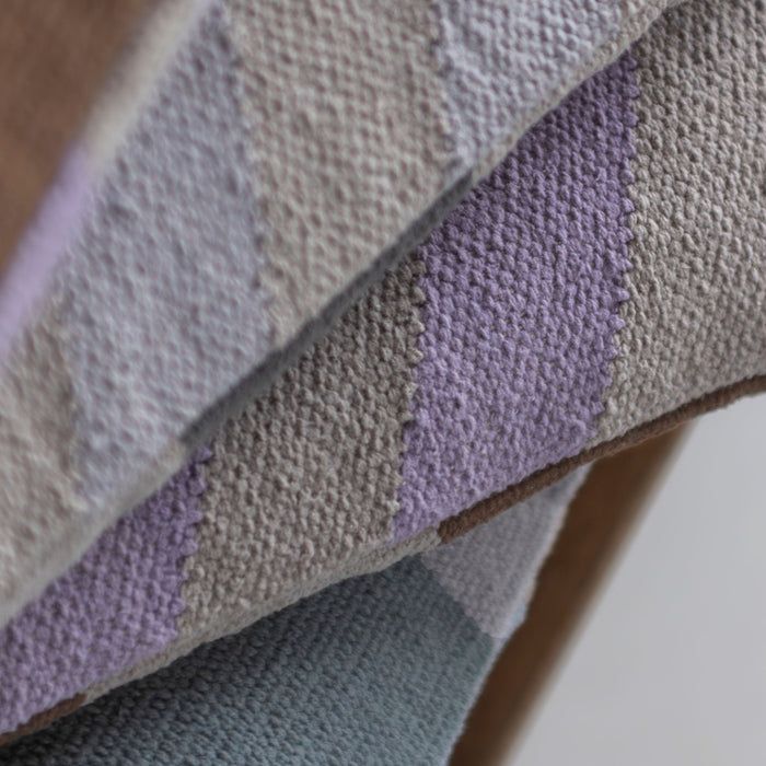Across kilim cushion cover 40x60, light lilac + 40x60 down cushion filler