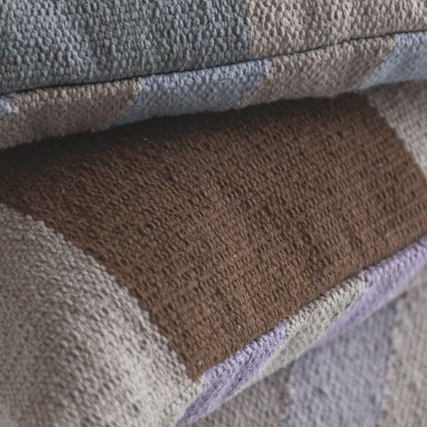 Across kilim cushion cover 40x60, light lilac + 40x60 down cushion filler